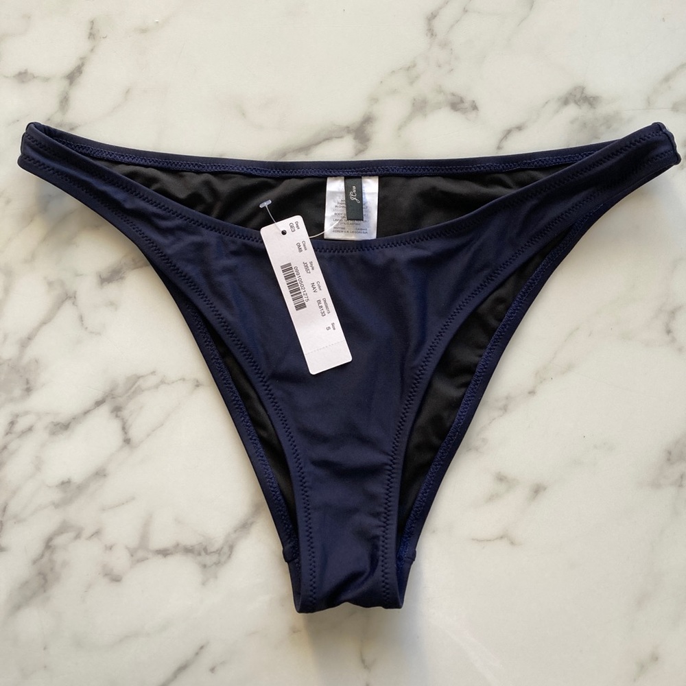 J. Crew 1989 High-leg Bikini Bottom